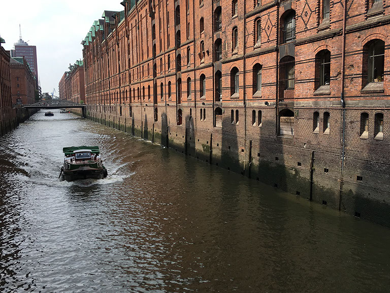 This is the old warehouse area, today a welcome spot for filming due to it's unique atmosphere